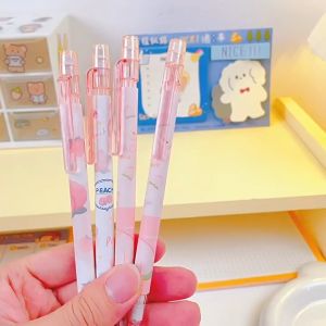 Pensil Mekanik 0.5mm Pensil Isi Ulang Soft Pastel Kartun Mechanical Pencil Alat Sekolah SATUAN (COD) - ROSEESHOP