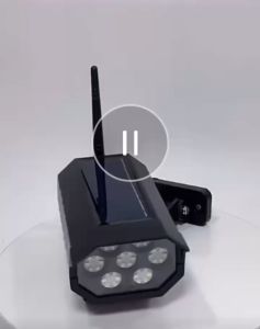 ผลิตภัณฑ์ ไฟติดผนังรูปทรงกล้องวงจรปิดจำลอง ไฟพลังงานเเสงอาทิตย์ ไฟกันขโมย ไฟส่องทางเดินเซ็นเซอร์ เปิด-ปิดอัตโนมัติ เซ็นเซอร์คนเดินผ่านกันน้ำน