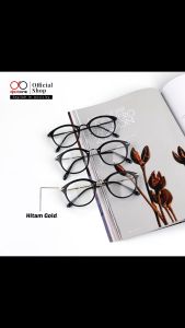 Frame Hanna - Kacamata Oval Korea Plastik Kokoh Vintage & Reguler