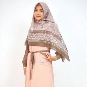 Rabbani - Dress Dara Muslim Wanita Lengan Panjang Dewasa Nina Exclusive