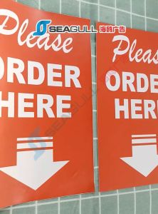 Cashier Please Pay Here Please Register Here Sila Bayar Sini Sticker Signage