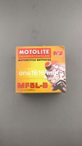 MOTOLITE MF5L-B MAINTENANCE FREE MOTORCYCLE BATTERY FOR HONDA CLICK 125/KYMCO KB100/YAMAHA JOG/NEXON/ZR/SUPERZ/RACAL GR125/GL100/SYM JET100