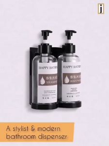 MUGUET collection Bathroom Dispenser with FREE liquid ( Body Wash & Hair Shampoo )