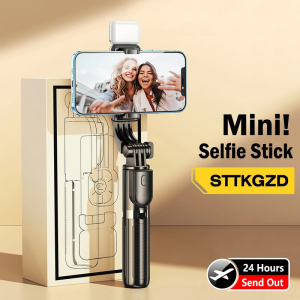 Super Mini Selfie Stick Portable Phone Holder Shooting Aid Versatile Integrated Design Bluetooth Remote For Live Broadcas
