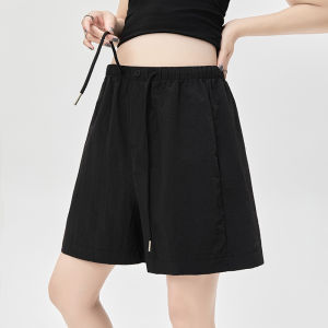 MIDULI | Comfortable Short Maternity Pants Summer Lightweight Loose