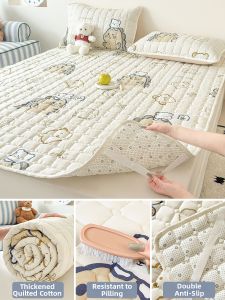 MENGWEIJUE | Anti-Slip Mattress Protector Thin Bed Pad