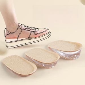 XIANZHAO | Miếng lót giày tăng chiều cao cho nam Miếng lót giày đế mềm vô hình cho nữ Giày đế cao su chống mệt mỏi khi đứng lâu