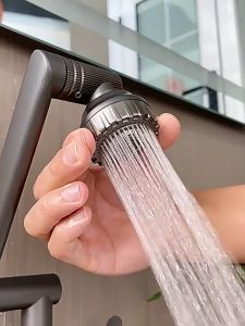 Faucet Stainless 1080 ° Rotating Faucet Lavatory Faucet Hot And Cold Water Multifunctional Faucet
