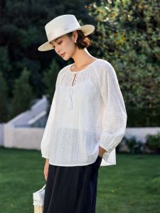 Basic House | Sun Protection Summer Long Sleeve Shirt with Lace-up