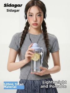 STAR+ | Straw Sport Water Bottle High Capacity Portable