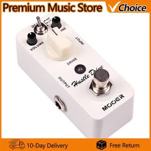 Mooer | MOOER Guitar Pedal Hustle Drive Distortion Effect 2 Working Modes Micro Guitar Pedal Tube-like Drive Sound True Bypass Part