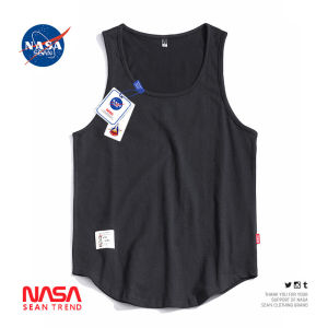 WASSUP PANDA American Style Sleeveless Vest Men Casual Sports Running Fitness Basketball T-Shirt V-neck Cotton 100% Summer Thin