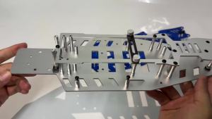 Aluminum Conversion Chassis Frame Kit for 1/10 Traxxas 2wd Rustler VXL/Rustler/Bandit VXL/Bandit XL-5 Replaced 3728 3729 Parts