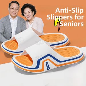 MONLEYTA | Anti-Slip Bath Slippers For Men And Women Indoor Home Shoes Professional Elderly Bathroom Slippers Comfortable PVC Material