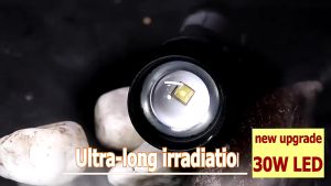 UNI ACE Escort Flashlight XHP50 LED Rechargeable Outdoor Camping Zoom Torch