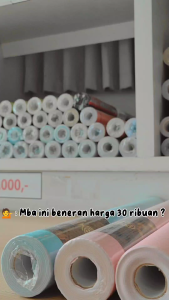 Wallstiker dan Motif Terbaru Lainya dengan Banyak Variasi Uk 45cm x 8-9 Meter Wallpaper Sticker High Quality Termurah