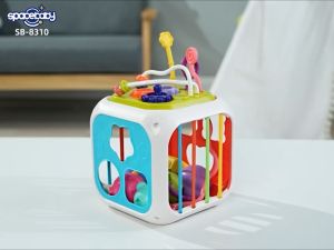 Spacebaby Sb-8310 Mainan Sorting Bentuk 7 in 1 ( Shape Shorting Box)