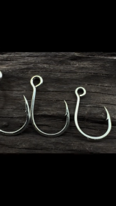 Single Hook Heavy Duty Super Sharp Hook Sinking Minnow Mata Kail Gewang Tajam Murah Casting