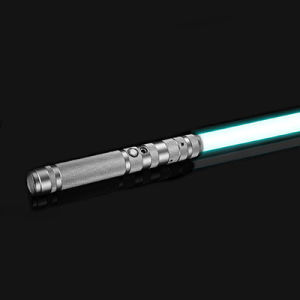 RGB Metal Lightsaber Cosplay Sword Toy FX Duel Light Sword Charging Heavy Dueling 1 Set Sound 14 Color Changing