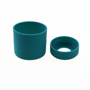 JCD 1Set 5.5CM Silicone Cup Sleeve Glass Bottle Protector Case Non-Slip Heat Resistant Anti Scald Mug Sleeve Water Cup Base ﻿