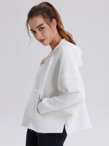 Soft Loose French Hooded Sweatshirt