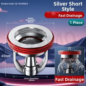 YEMO | Anti-Insect Odor-Blocking Magnetic Suspended Floor Drain Core