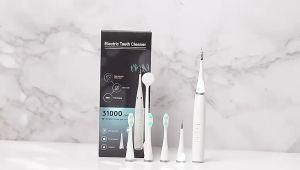 Alat Pembersih Karang Plak Sikat Gigi TEETH CLEANER Electric Smart Ultrasonic Scaling Cas Ulang