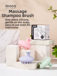 RHOS | RHOS Pure Silicone Hair Washing Brush Massager
