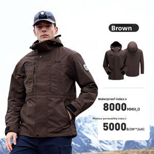 Jeep | Jeep Graphene Single Shell Mens Outdoor Hiking Jacket Windproof Waterproof Breathable Climbing Suit For Women Spring Autumn