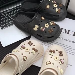 YaKo ส่งเร็ว รองเท้าใส่ในบ้าน  รองเท้าวินเทจ  รองเท้าหัวโต เหมาะกับใส่ในบ้าน และกลางแจ้ง แฟชั่นนำเทรนสุดๆ น่ารักแบบนี้ต้องมีไว้นะบอกเลย