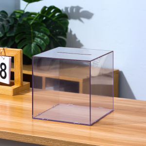 Transparent Money Box Only in Not out Large Capacity Adult 365 Day Savings Jar Acrylic Material Creative Gift Saving Canister