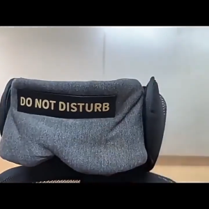 【SG】3D Sleep Eye Mask Blackout Sleeping Neck Pillow Zero Eye Pressure Adjustable Eye Cover For Women Men Sleeping Aid
