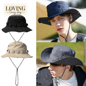 Sun Hats for Men Outdoor Fishing Cap Wide Brim Anti-UV Protection Women Bucket Hat Summer Hiking Fisherman Caps