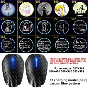 FLAME LIGHT | Charging Smart Induction Car Door Welcome Light Projector Ground Light Ambience Modification