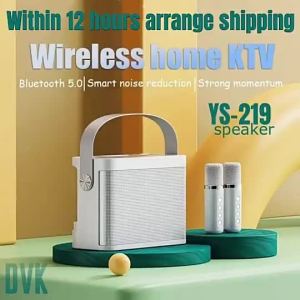 Original Genuine YSD YS-219 hand strap Portable Karaoke Bluetooth Speaker Dual Wireless Microphones