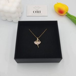 Dây chuyền nữ Vũ công Ballet độc đáo xinh xắn ORI ACCESSORIES D077