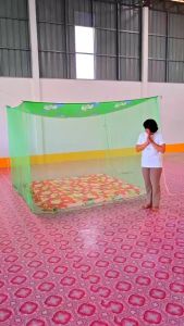 มุ้งหลังคาลายตาถี่ ขนาด 12ฟุต 10ฟุต 9ฟุต 8ฟุต 6ฟุต 4ฟุต