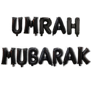 16inch umrah mubarak foil balloons ramadan party decorations festival party home decorations Kareem Islamic Muslims party favor