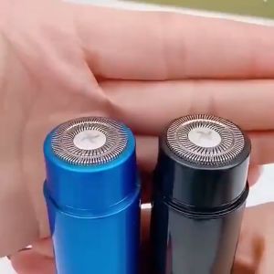 Pocket Electric Shaver For Men Travel Razor Rechargeable Stainless Steel Low Noise Nasal Hair Trimmer