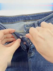 BF-C1224 Kancing Tusuk Pengecil Celana Jeans Baut Instan Adjustable Motif / Magic Button