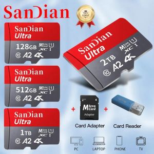 ShanDian Original Storage Card 2TB SD Card High Speed 128GB C10 Mini SD Card For Mobile Phones/Cameras/Tablets/Drones