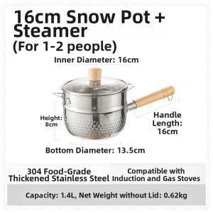 CAROTE | Baby-Friendly Snow Flat Pan Non-Stick