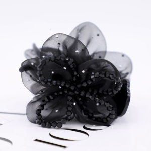 Elegant Simple Net Hair Clip Womens Half Updo Ball Headwear Fashionable Hair Accessories Chignon Hair Grips Original Design