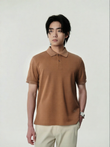 Summer Thin Pure Cotton Polo Shirt Short Sleeves