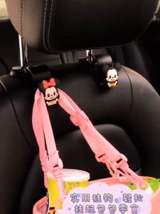 Móc Treo Đồ Gắn Sau Ghế Xe Ô Tô Họa Tiết Hoạt Hình Dễ Thương | Móc Treo Đồ Họa Tiết Hoạt Hình Dễ Thương Tiện Dụng Giúp Treo Các Đồ Vật Trong Xe Ô Tô