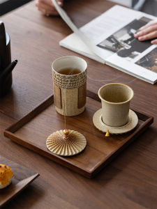 AMU·PIGGY | Creative Ceramic Tea-Water Separation Cup