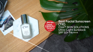 Clair SKIN SOLUTIONS Ultra-Light Sunblock SPF50 PA++++ 30ml – Non-Greasy White Cast-Free For Sensitive Skin