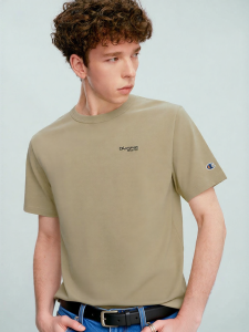 Champion | Áo Thun Bông Cotton Đơn Giản