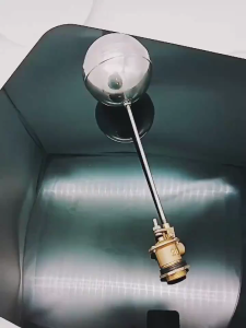 IIKKPP ลูกลอยก้านทองเหลือง ลูกลอยตัดน้ำ ลูกลอยSANWA ขนาด 4 หุน - 1 นิ้ว ก้านยาว