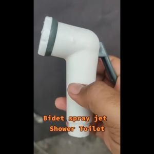 Bidet Spray Jet Shower 1/2 Inch Pancuran Air Toilet Bahan Full PVC High Quality FXQ-9